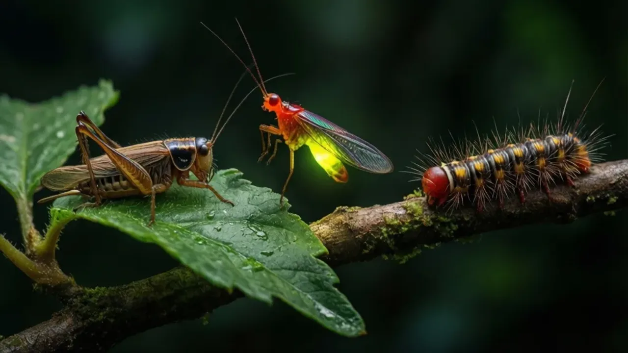 Insects That Start With F: Fireflies, Crickets, and Caterpillars