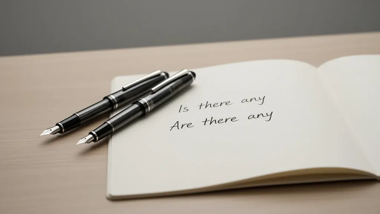 Is There Any vs. Are There Any: How to Choose the Right Phrase